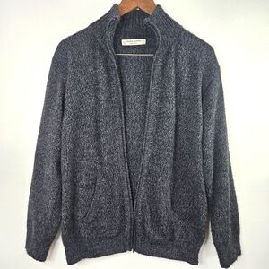 ALPACA FINA Grey Knit Cardigan Jacket